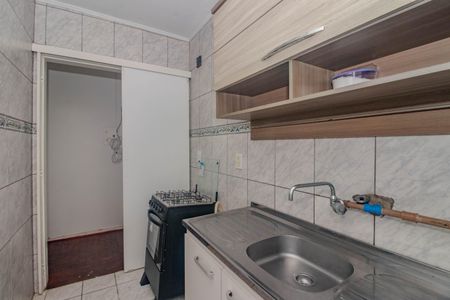 Cozinha de kitnet/studio para alugar com 1 quarto, 38m² em Cristo Redentor, Porto Alegre