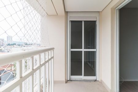 Varanda da Sala de apartamento para alugar com 3 quartos, 68m² em Vila Mogilar, Mogi das Cruzes