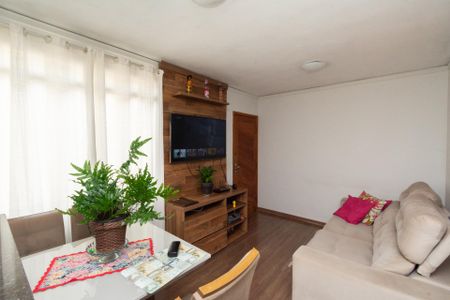 Sala de apartamento à venda com 2 quartos, 46m² em Jardim Riacho das Pedras, Contagem