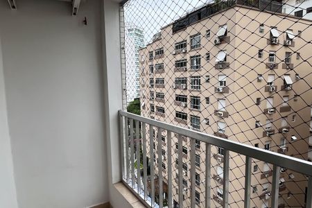 Varanda da Sala de apartamento para alugar com 3 quartos, 84m² em Ponta da Praia, Santos