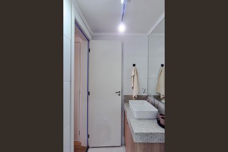 Banheiro da Suíte de apartamento para alugar com 1 quarto, 25m² em Água Branca, São Paulo