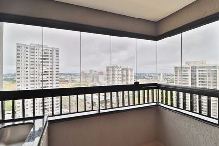 Varanda gourmet de apartamento para alugar com 3 quartos, 89m² em Jardim Sul, Uberlândia