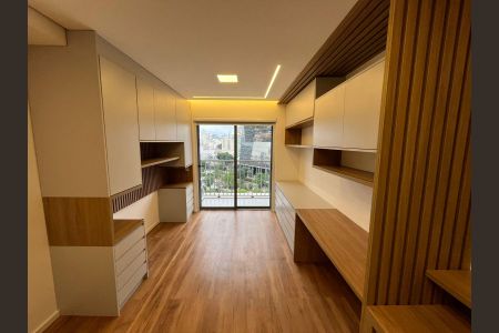Sala/Quarto de apartamento para alugar com 1 quarto, 29m² em Pinheiros, São Paulo