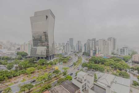 Vista da Varanda de kitnet/studio para alugar com 1 quarto, 29m² em Pinheiros, São Paulo