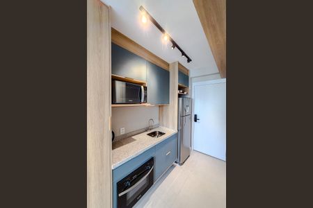 Studio para alugar com 31m², 1 quarto e sem vaga Studio para alugar com 31m², 1 quarto e sem vagaCozinha
