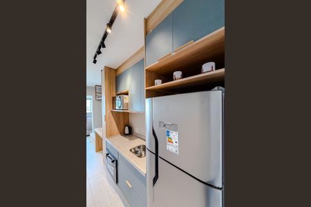 Studio para alugar com 31m², 1 quarto e sem vaga Studio para alugar com 31m², 1 quarto e sem vagaCozinha