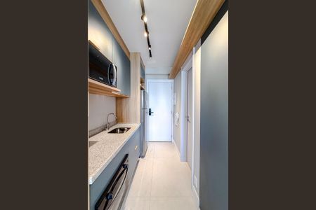 Studio para alugar com 31m², 1 quarto e sem vaga Studio para alugar com 31m², 1 quarto e sem vagaCozinha