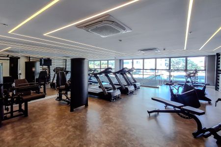Studio para alugar com 31m², 1 quarto e sem vaga Studio para alugar com 31m², 1 quarto e sem vagaÁrea comum - Academia