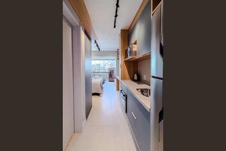 Studio para alugar com 31m², 1 quarto e sem vaga Studio para alugar com 31m², 1 quarto e sem vagaCozinha