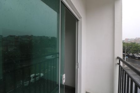 Varanda do Quarto de apartamento para alugar com 1 quarto, 42m² em Jardim Tiete, São Paulo