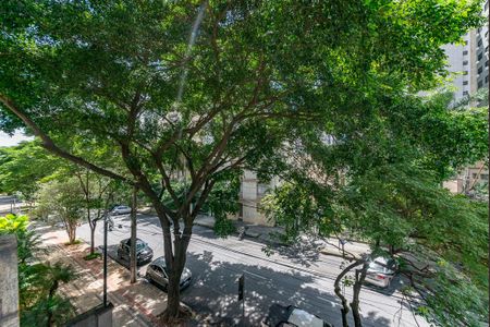 Varanda da Sala de apartamento à venda com 4 quartos, 170m² em Santo Agostinho, Belo Horizonte