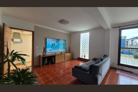 Sala  de casa à venda com 4 quartos, 209m² em Vila Homero Thon, Santo André