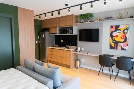 Studio de kitnet/studio para alugar com 1 quarto, 30m² em Vila Clementino, São Paulo