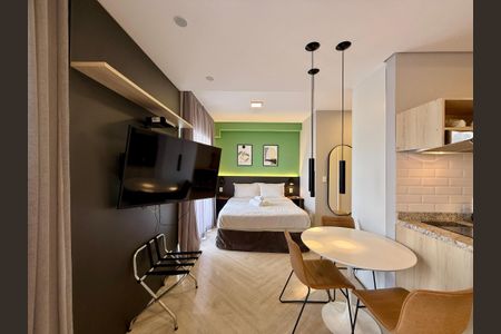 Studio para alugar com 44m², 1 quarto e sem vagaSala