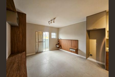 Sala/Quarto/Cozinha de kitnet/studio para alugar com 1 quarto, 38m² em Vila Metalúrgica, Santo André