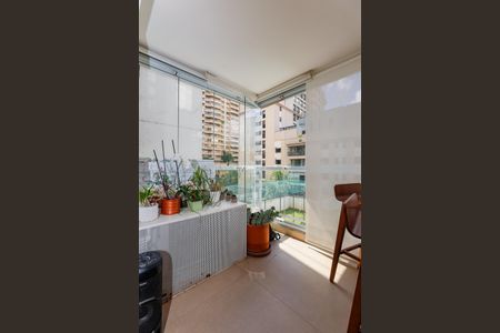 Varanda da Sala de apartamento para alugar com 2 quartos, 120m² em Real Parque, São Paulo