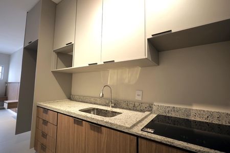 Cozinha e Área de Serviço de apartamento para alugar com 1 quarto, 40m² em Vila Metalúrgica, Santo André