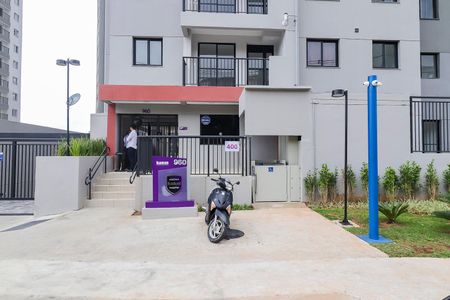 Apartamento para alugar com 38m², 2 quartos e sem vagaFachada do condomínio