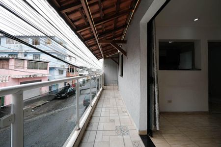 Sala/Cozinha de casa para alugar com 1 quarto, 60m² em Jardim Verônia, São Paulo