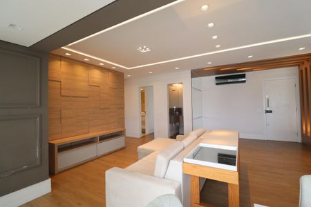 Sala de apartamento para alugar com 3 quartos, 115m² em Jardim, Santo André