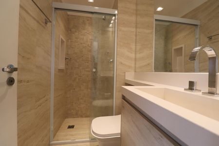 Apartamento para alugar com 115m², 3 quartos e 2 vagasBanheiro Quarto 3 suíte