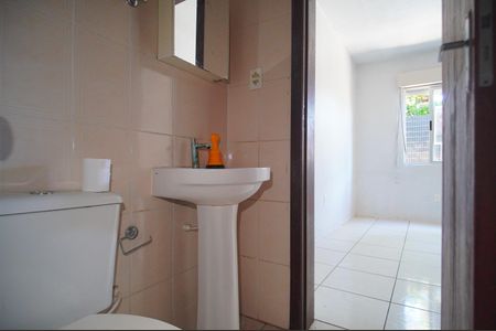 Banheiro de kitnet/studio para alugar com 1 quarto, 35m² em Cristo Rei, São Leopoldo