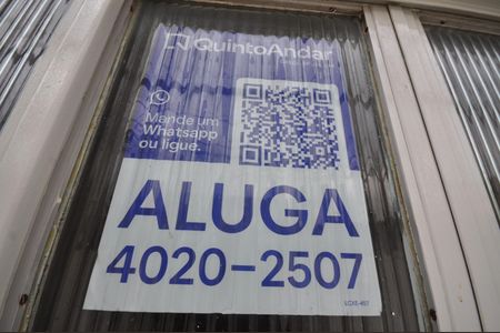 Casa para alugar com 110m², 2 quartos e 1 vagaPlaca