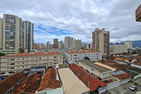Vista da Sacada de apartamento para alugar com 2 quartos, 78m² em Aviação, Praia Grande