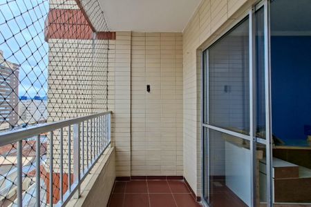 Sacada  de apartamento para alugar com 2 quartos, 78m² em Aviação, Praia Grande