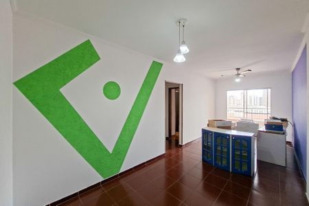 Sala de apartamento para alugar com 2 quartos, 78m² em Aviação, Praia Grande
