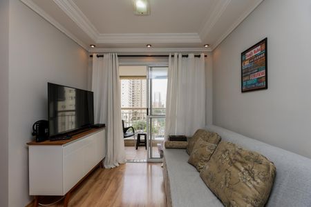 Sala de apartamento à venda com 3 quartos, 70m² em Vila Sonia do Taboao, Taboão da Serra