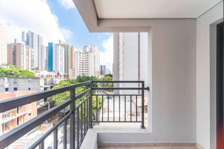 Varanda da Sala de apartamento à venda com 2 quartos, 45m² em Campestre, Santo André