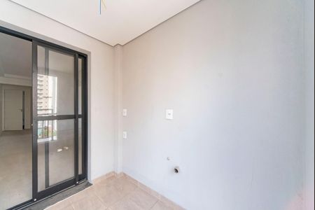 Varanda da Sala de apartamento à venda com 2 quartos, 45m² em Campestre, Santo André