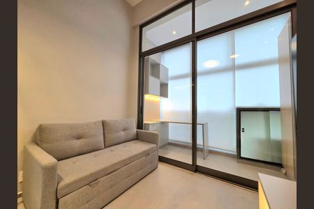 Studio para alugar com 29m², 1 quarto e sem vaga Studio para alugar com 29m², 1 quarto e sem vagaSala