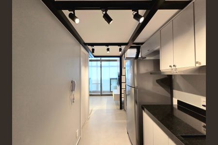 Studio para alugar com 29m², 1 quarto e sem vaga Studio para alugar com 29m², 1 quarto e sem vagaCozinha