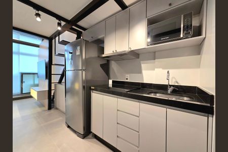 Studio para alugar com 29m², 1 quarto e sem vaga Studio para alugar com 29m², 1 quarto e sem vagaCozinha