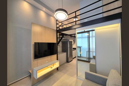 Studio para alugar com 29m², 1 quarto e sem vaga Studio para alugar com 29m², 1 quarto e sem vagaSala