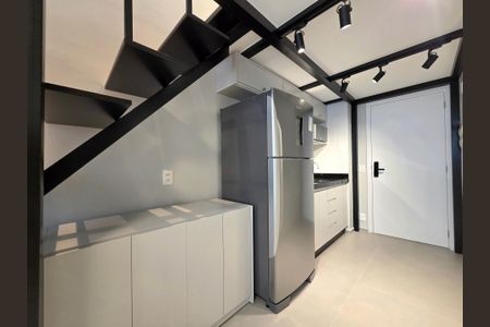 Studio para alugar com 29m², 1 quarto e sem vaga Studio para alugar com 29m², 1 quarto e sem vagaCozinha