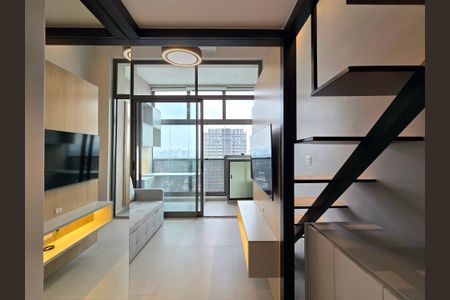 Studio para alugar com 29m², 1 quarto e sem vaga Studio para alugar com 29m², 1 quarto e sem vagaSala