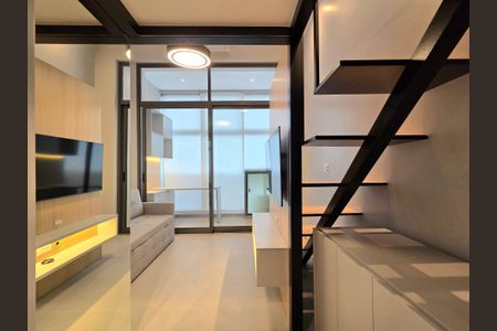 Studio para alugar com 29m², 1 quarto e sem vaga Studio para alugar com 29m², 1 quarto e sem vagaSala