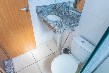 suite de apartamento para alugar com 2 quartos, 50m² em Conjunto Helena Antipoff, Belo Horizonte