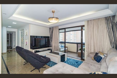 Sala de Estar de apartamento à venda com 4 quartos, 156m² em Vila Regente Feijó, São Paulo