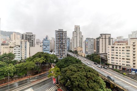Vista de kitnet/studio para alugar com 1 quarto, 26m² em Campos Elíseos, São Paulo
