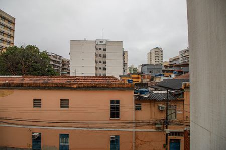 Sala Vista de apartamento à venda com 1 quarto, 33m² em Tijuca, Rio de Janeiro