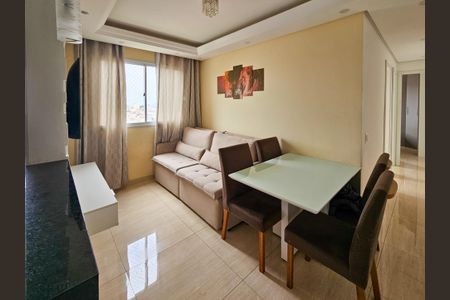 Sala de apartamento para alugar com 2 quartos, 62m² em Parque Sao Vicente, Santo André