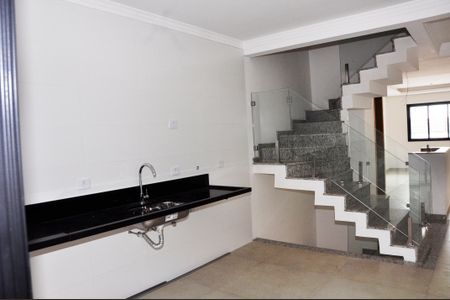 Casa à venda com 130m², 2 quartos e 2 vagasDetalhe - Cozinha Americana