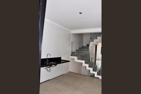 Casa à venda com 130m², 2 quartos e 2 vagasDetalhe - Cozinha Americana