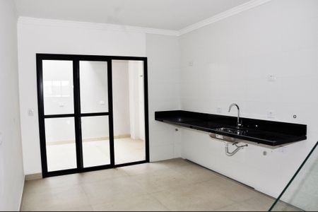Casa à venda com 130m², 2 quartos e 2 vagasDetalhe - Cozinha Americana