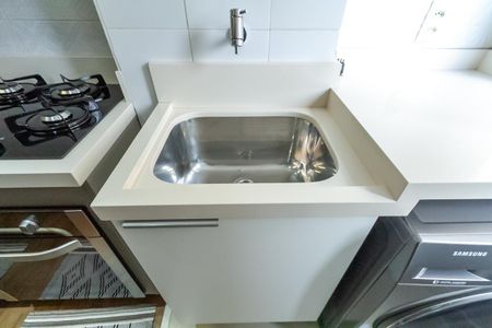 Apartamento para alugar com 52m², 2 quartos e 1 vagaCozinha e Área de Serviço