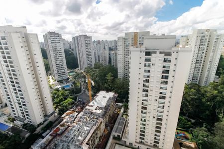 Vista da Sala de apartamento para alugar com 2 quartos, 37m² em Vila Andrade, São Paulo